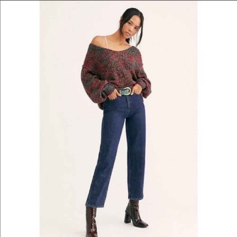 Free Peple Highlands Sweater Large NWT - Picture 2 of 9